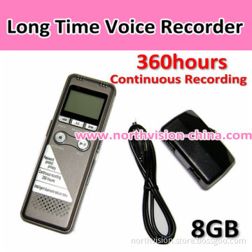 350 Hours Super Long Time Digital Voice Recorder